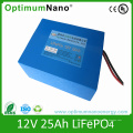 12V Lithium Ion 25ah Rechargeable Battery